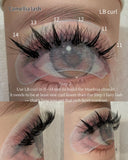 The Texture Manhua Lash Tray Packages
