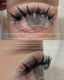 The Texture Manhua Lash Tray Packages